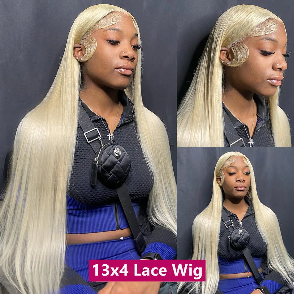 613 Honey Blonde HD Lace Wig 13x6 Human Hair Straight Lace Front Wigs For Women 13x4 Frontal Brazilian Colored Human Hair Wig