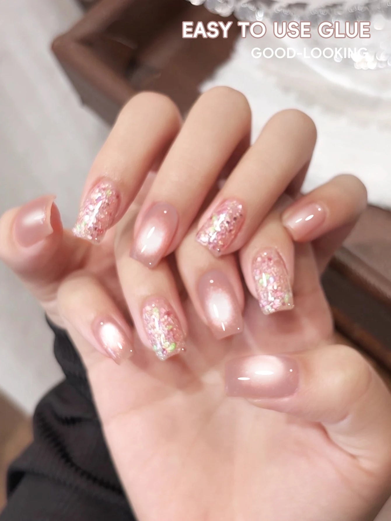 Lychee Jelly Nail Sequins - Spring & Summer Fashion