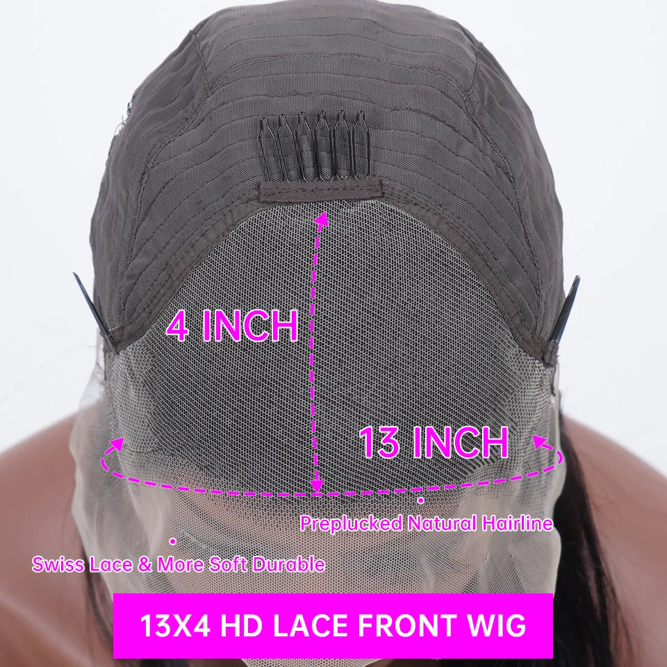 Reddish Brown Body Wave Lace Frontal Human Hair Wig 13x4 13x6 Hd Lace Frontal Wigs Glueless Human Hair Wig Brazilian Pre Plucked