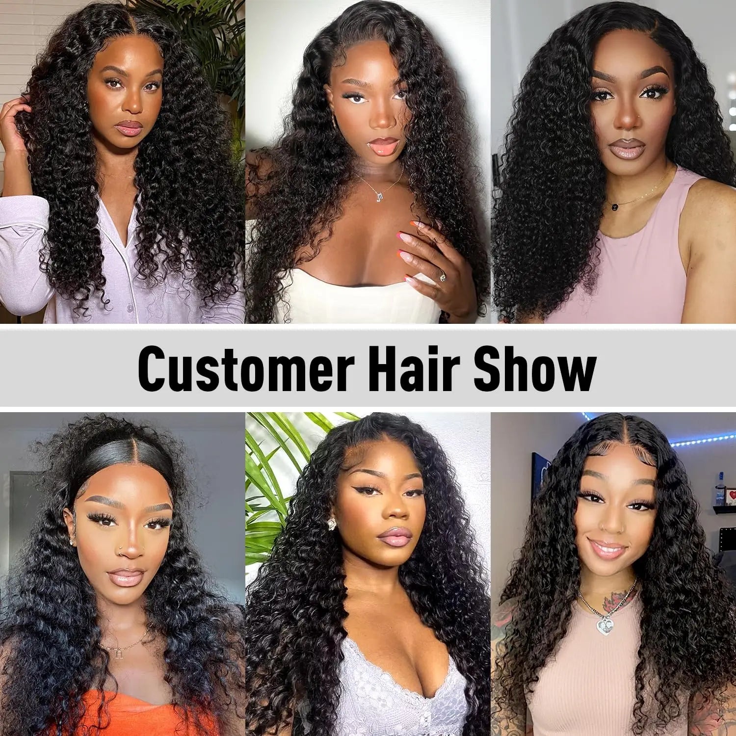 Kinky Curly Human Hair Wig – Glueless Wear & Go 4x4/13x4/13x6 Lace Front Wig, Long Brazilian Remy Hair for Women