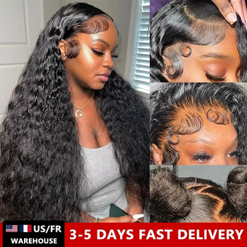 Pre Plucked Curly Lace Front Human Hair Wig for Black Women