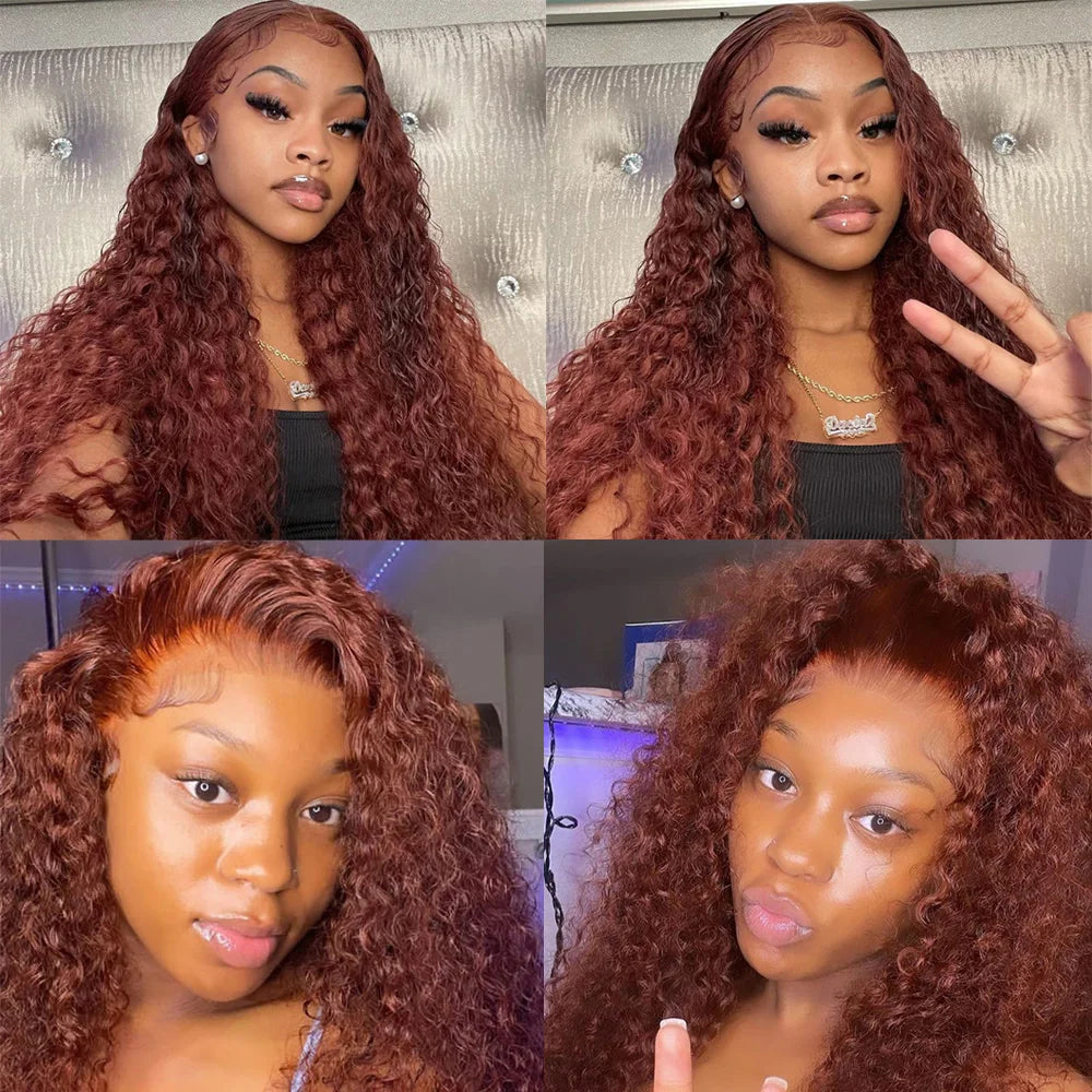 Kinky Curly Virgin Hair Bundles with HD Lace Closure