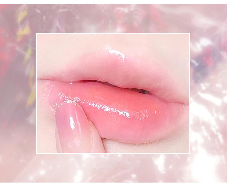 Peach Lip Balm – Hydrating Jelly Lipstick with Color-Changing Moisturizer