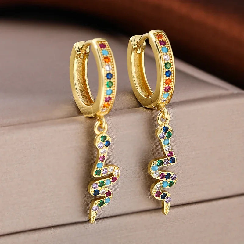 Lymphatic Magnetotherapy Earring Flysmus Halolux Earring Lymphvity Therapy Germanium Lymph Drainage Earrings Gift for Girlfriend