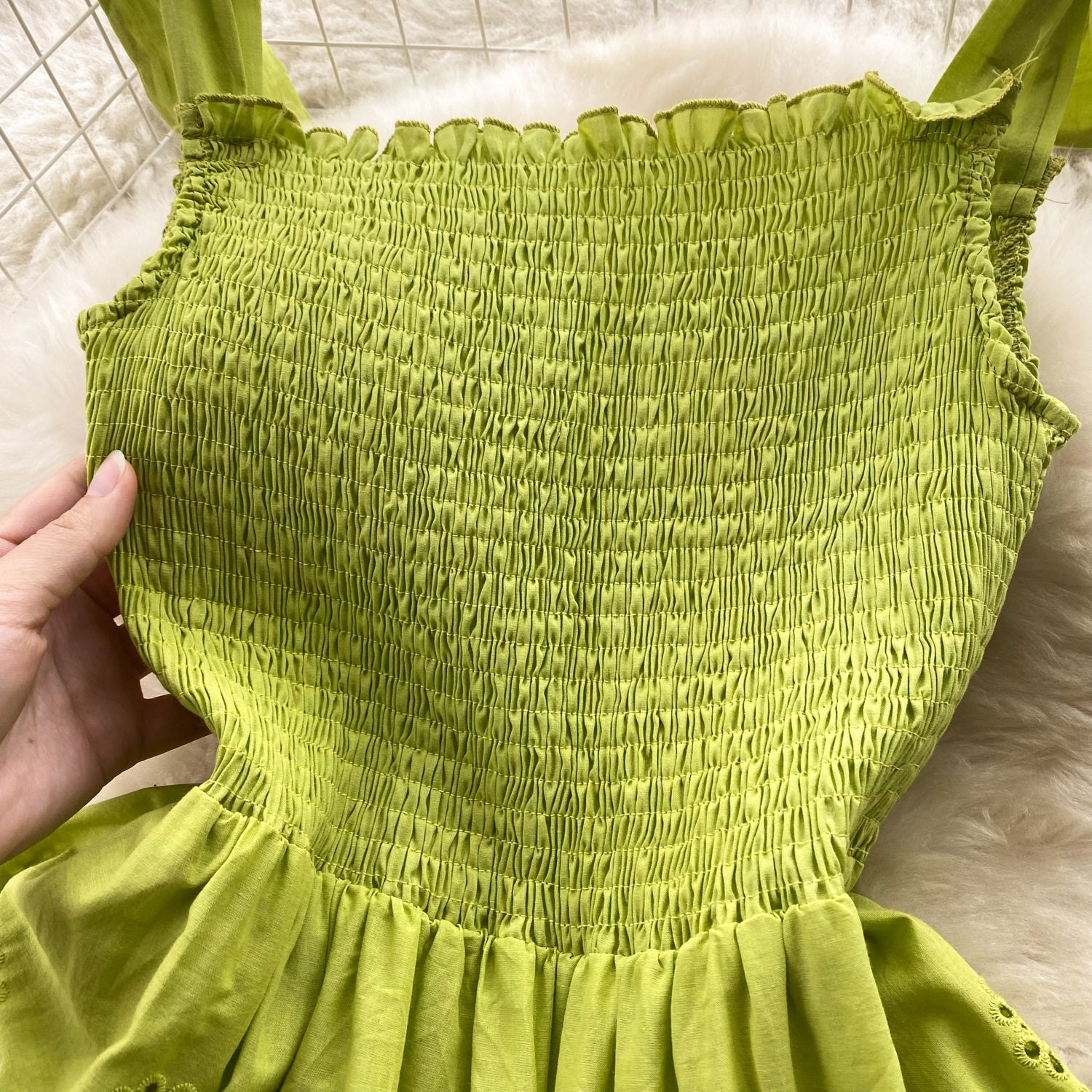 Elegant Sexy Backless High Waist embroidery Slip Dress Fairy A-line Summer Beach Vacation Slim Women Evening Party Dress