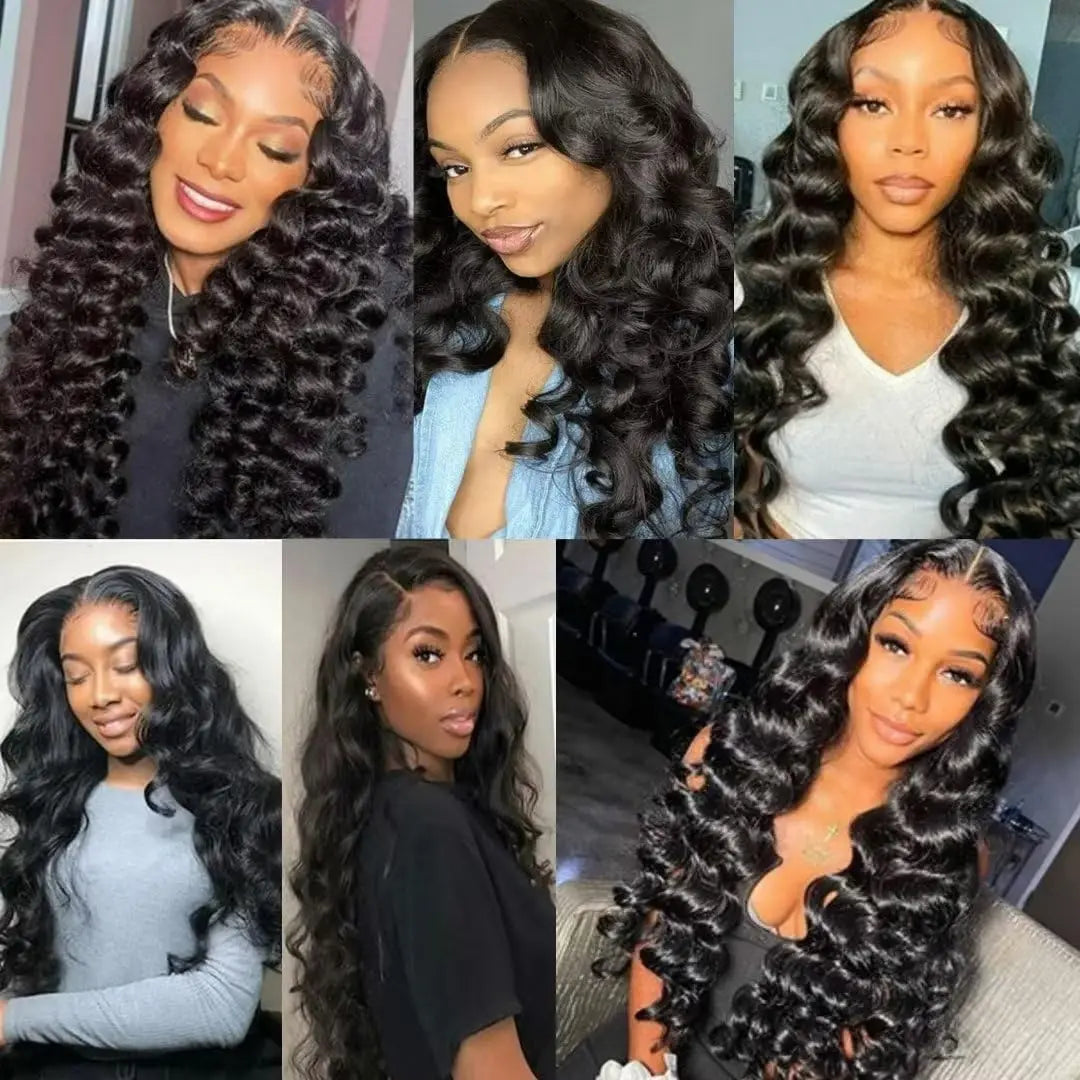 Loose Wave Bundles Brazilian Human Hair Weave Bundles 3/4 Bundles Deal Top Quality Human Hair Extension