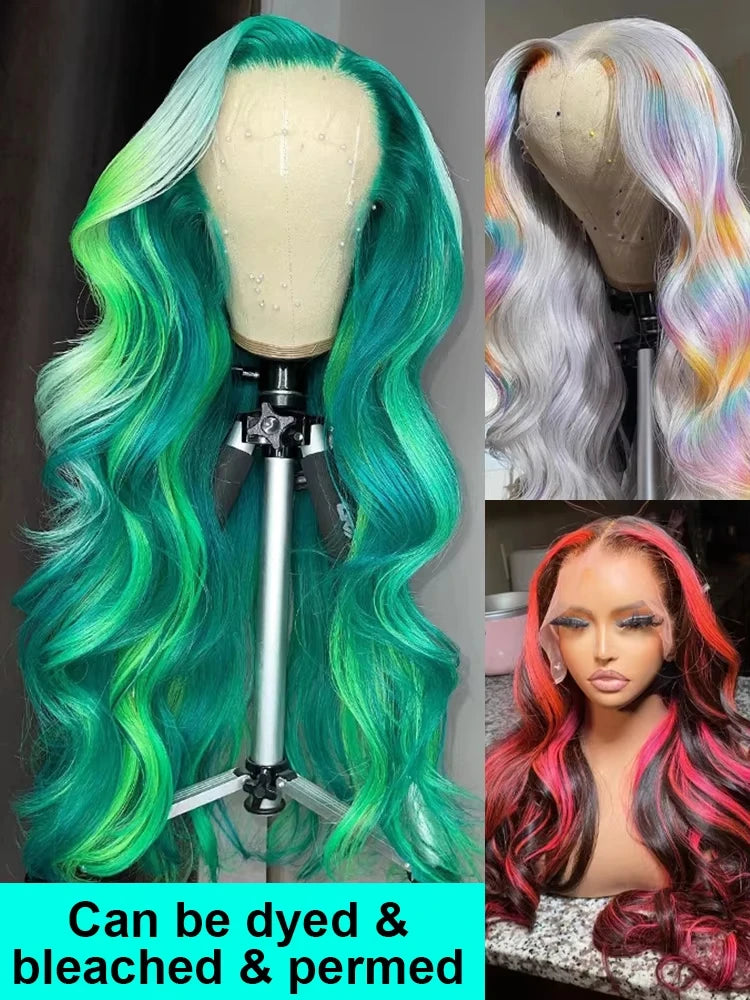 Blonde 613 Hd Lace frontal Wig 13X6 Body Wave Colored 100% Human Hair wigs Real Brazilian Hair Human Hair For Women