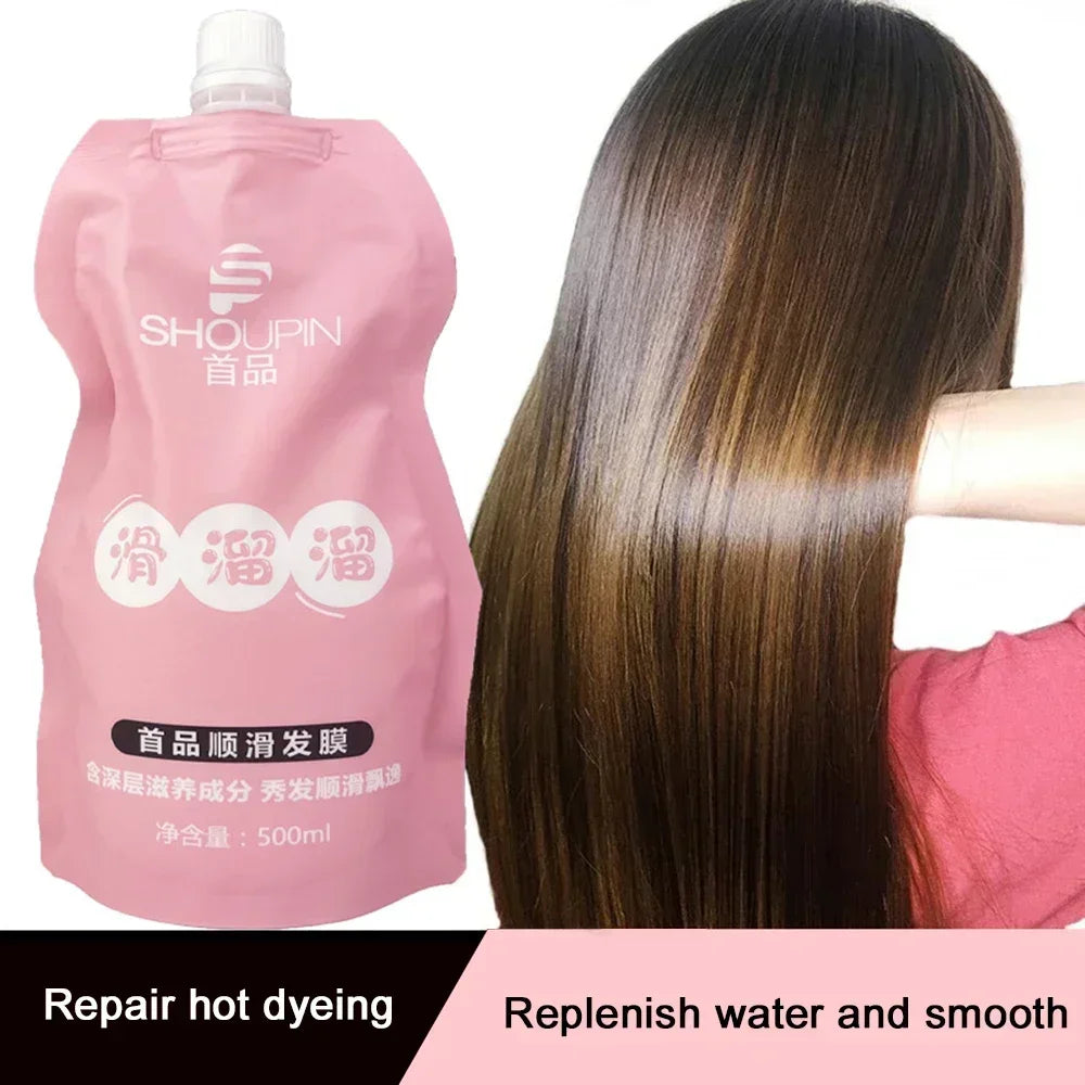 SADOER Keratin Hair Mask – 5 Seconds Repair Treatment for Damaged & Frizzy Hair (30/500ml)
