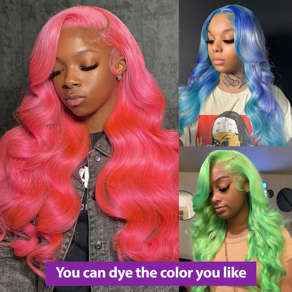 250% HD 30 40 42 Inch 613 Blonde 13x6 Lace Front Human Hair Wigs Body Wave 13x4 Lace Frontal Transparent Brazilian Remy Wig