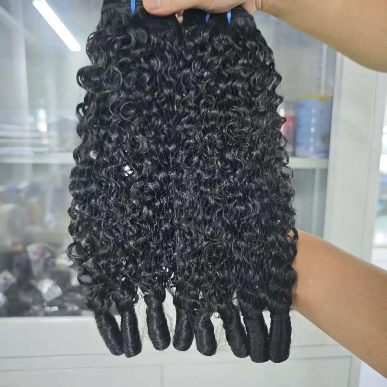 12A Burmese Curly Bundles 100% Human Hair Bundles Pix Curly Bundles Curl Ends Raw Unprocessed Human Hair Extensions 1/3/4 Pcs