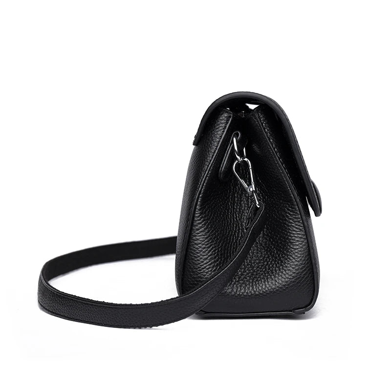 Badiman Genuine Leather Handbag – Women’s Luxury Cowhide Tote & Crossbody Shoulder Bag