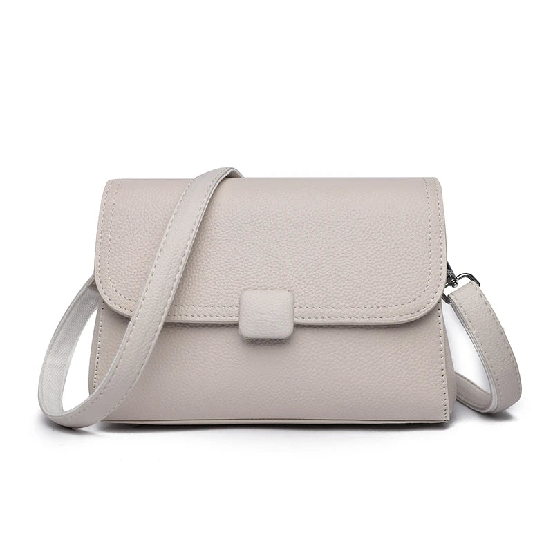 Badiman Genuine Leather Handbag – Women’s Luxury Cowhide Tote & Crossbody Shoulder Bag