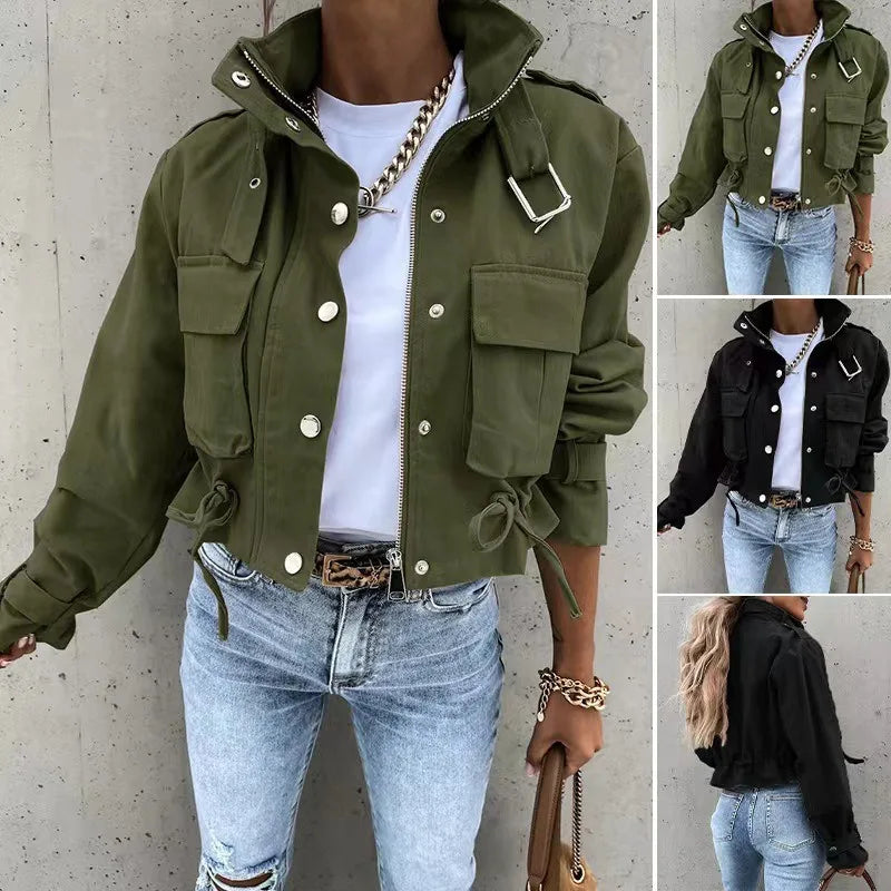 Woman Jacket Clothing Streetwear Autumn &winter Elegant