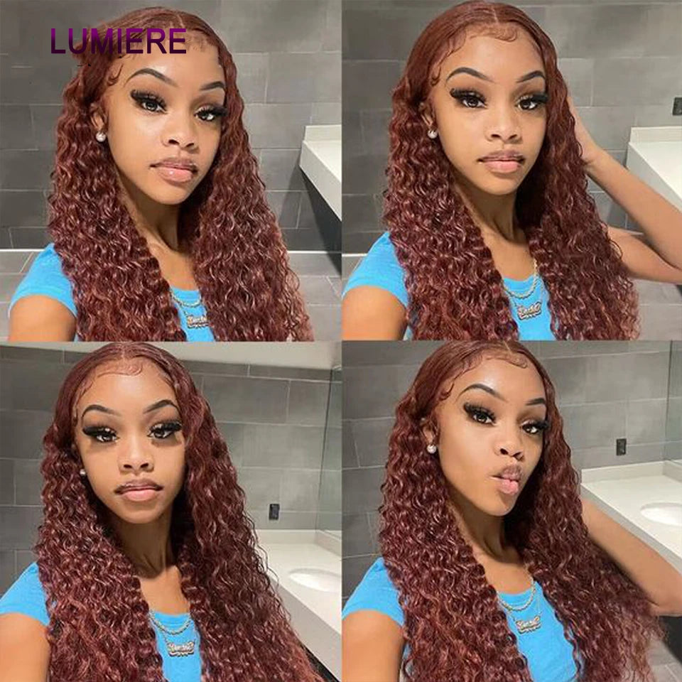 Kinky Curly Virgin Hair Bundles with HD Lace Closure