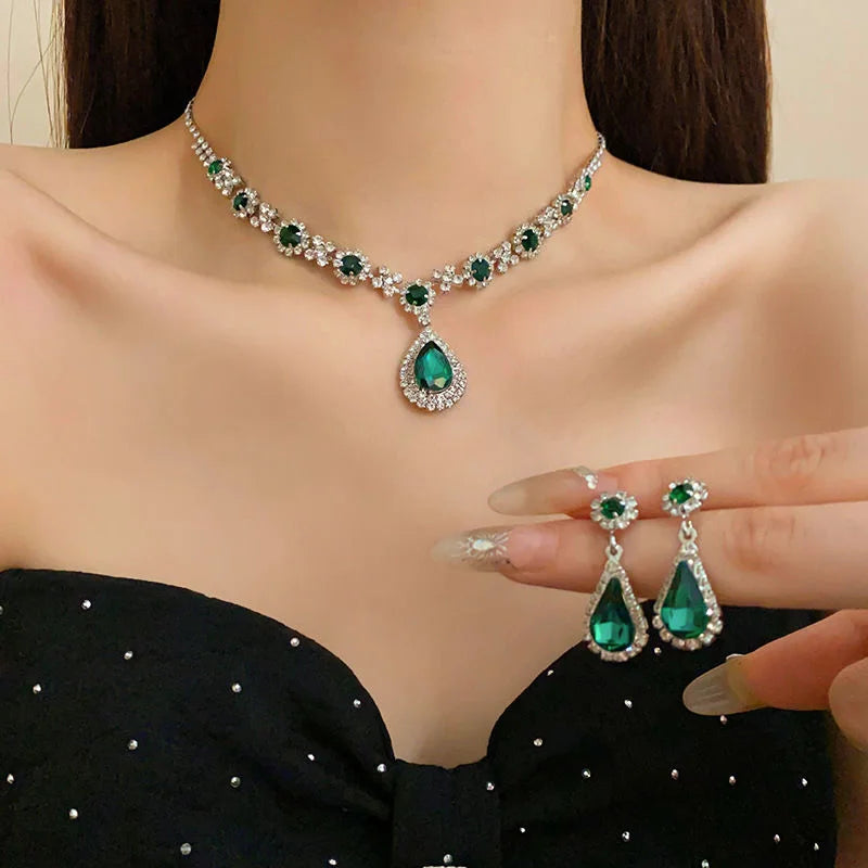 Wedding Bride Jewelry Sets for Women