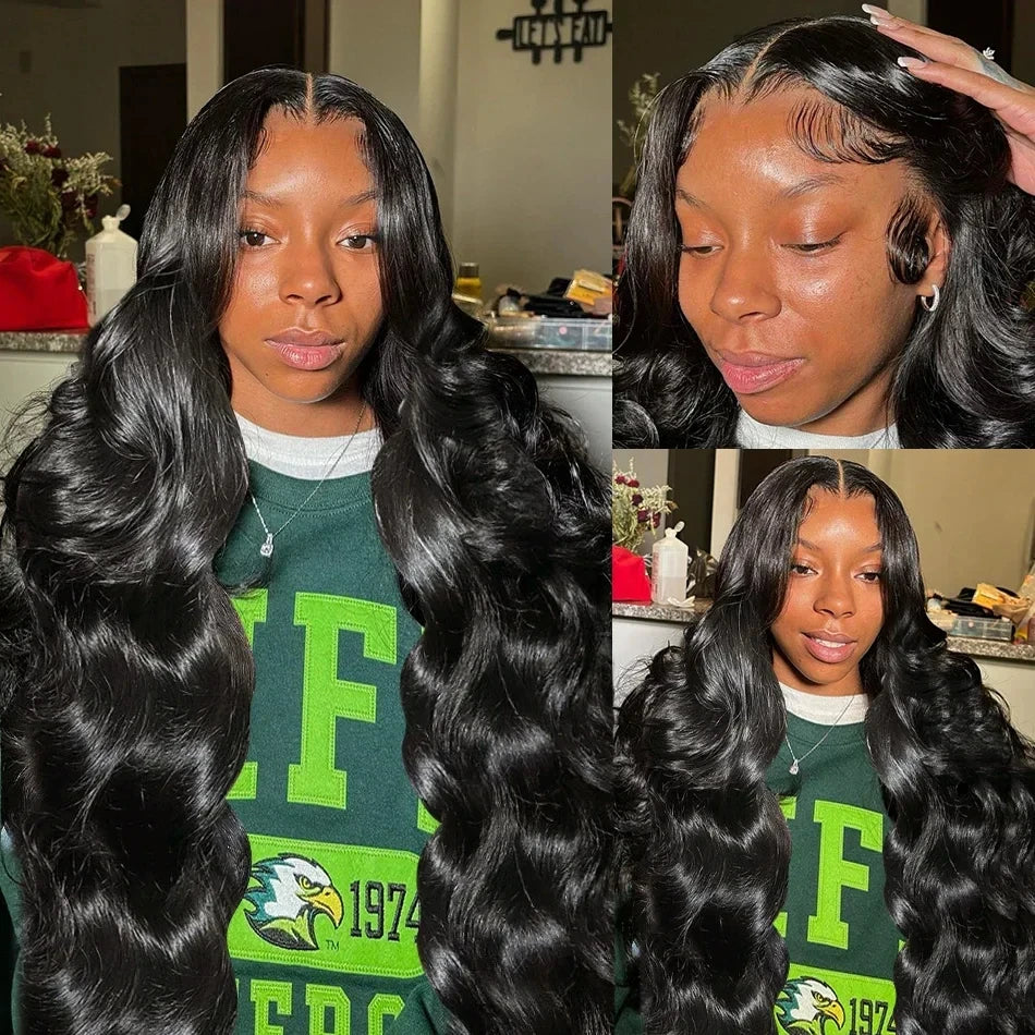 30 40 Inch HD 200% 13x6 Body Water Wave Lace Front Human Hair Wigs 13x4 Lace Frontal Wig 5x5 Glueless Closure Ready To Wear Wig