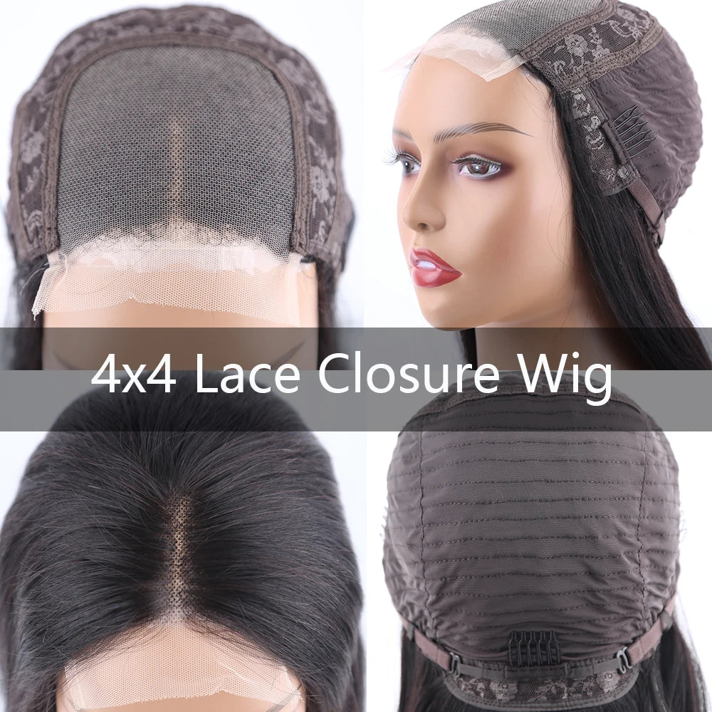 Straight Human Hair Wigs 13x4 Lace Frontal Human Hair Wig Closure Wig Human Hair Wig Short Wig Human Hairs Bob Hair Wig Human