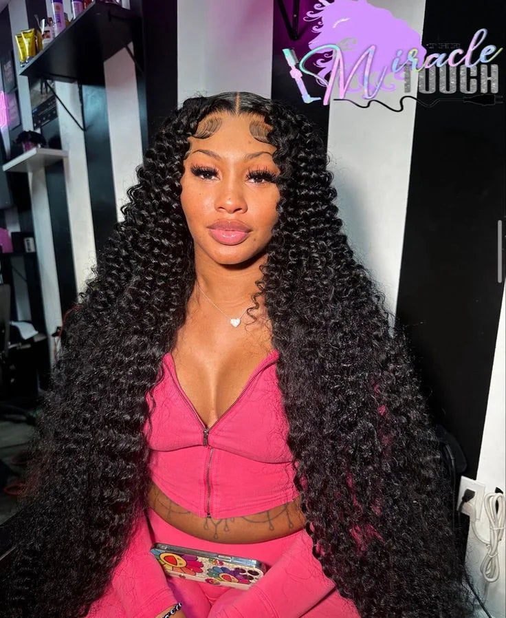250 Density Wear And Go Deep Wave Glueless Wig Human Hair For Women 7x5 13x6 Hd Frontal Curly Lace Front Wigs