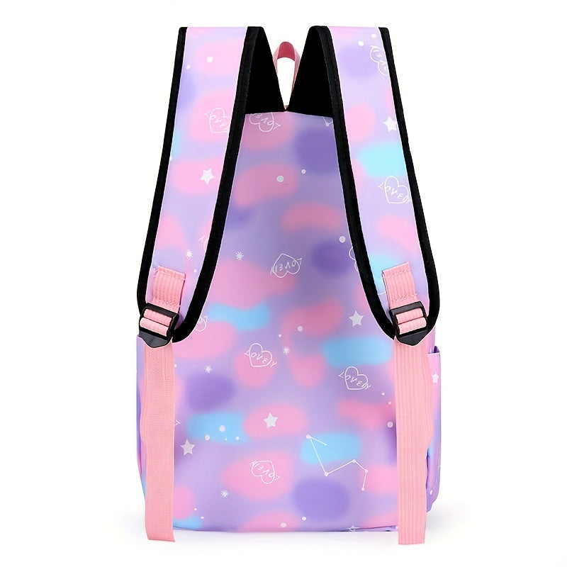 Backpack - Spacious School Bag with Insulated Lunch Box, Pencil Case, and Multiple Compartments for Organized