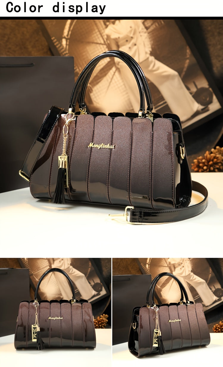 A Stylish And Versatile Shoulder Bag for Middle-Aged Women, Suitable for Various Occasions.
