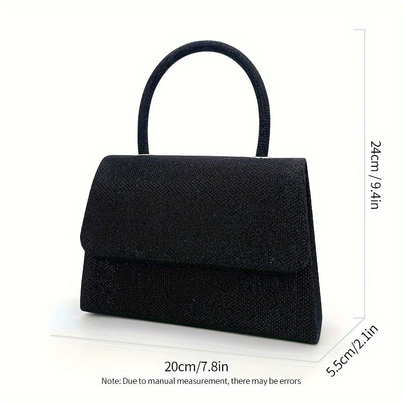 Evening Bag, Glitter Clutch Purse For Women, Sparkly Handbag For Wedding party