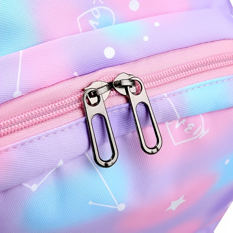Backpack - Spacious School Bag with Insulated Lunch Box, Pencil Case, and Multiple Compartments for Organized