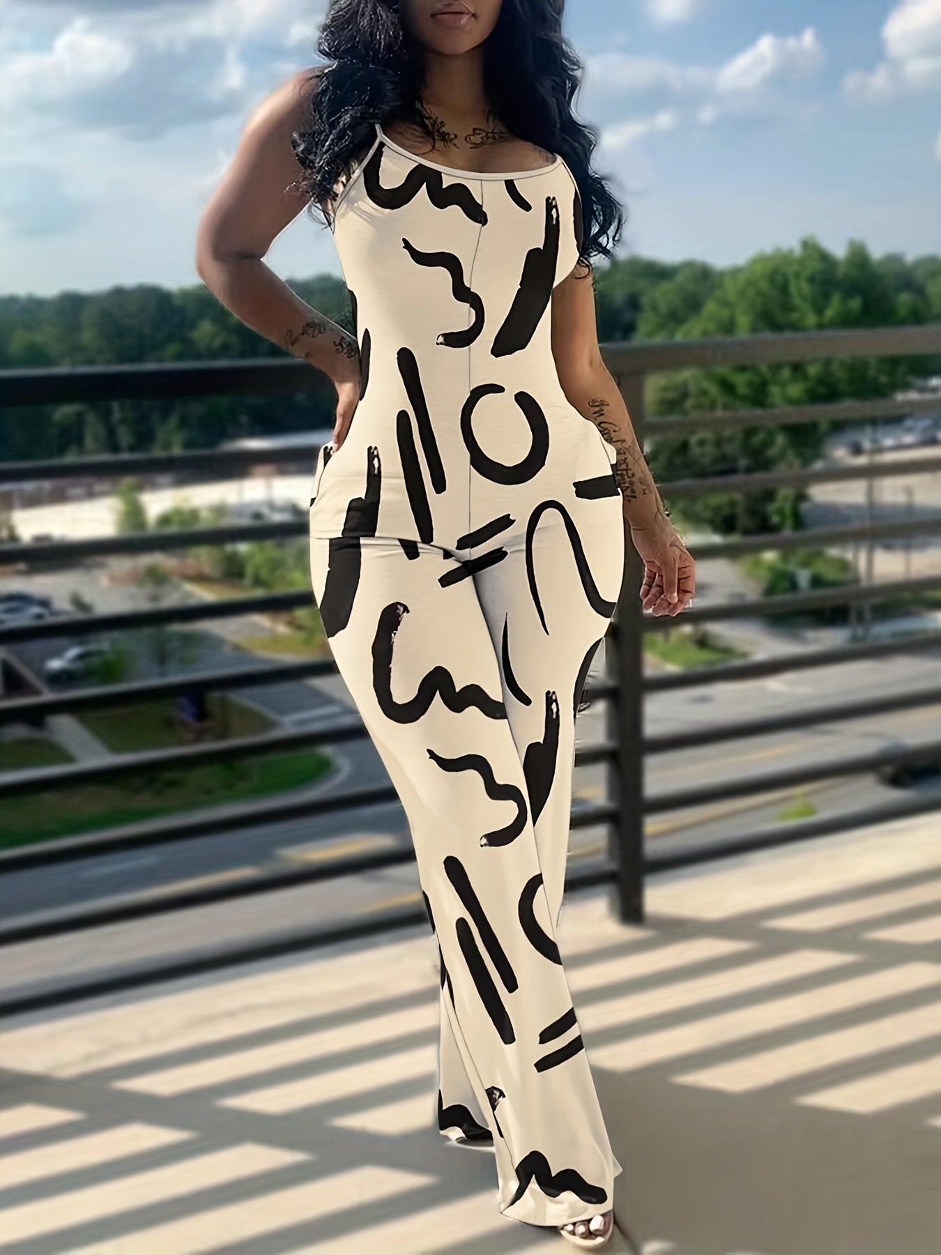 Spaghetti Strap Jumpsuit for Spring & Summer Wear