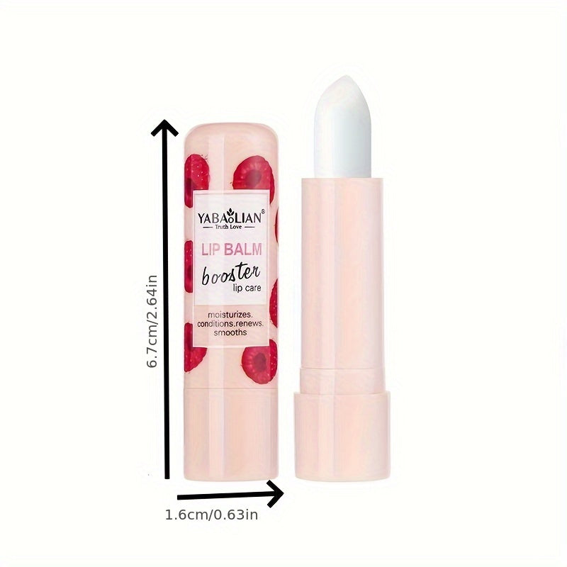 Moisturizing Lip Balm, 6 Fruit Flavors
