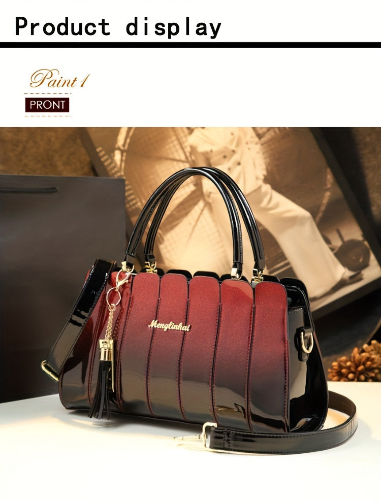 A Stylish And Versatile Shoulder Bag for Middle-Aged Women, Suitable for Various Occasions.