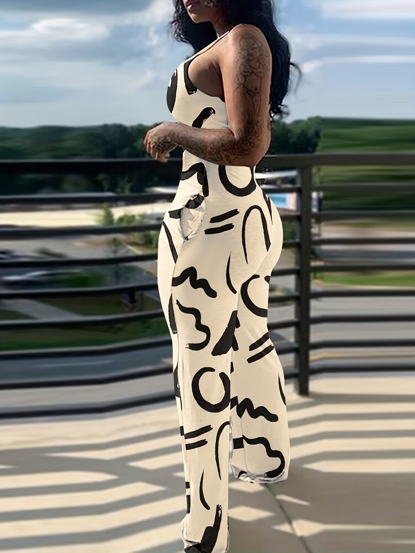 Spaghetti Strap Jumpsuit for Spring & Summer Wear