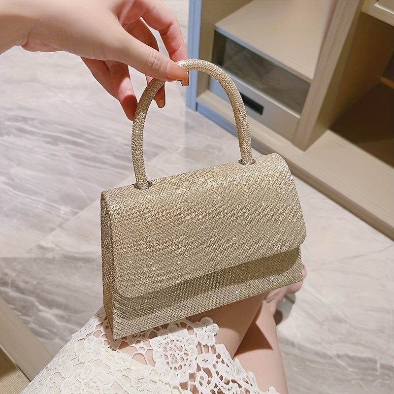 Evening Bag, Glitter Clutch Purse For Women, Sparkly Handbag For Wedding party