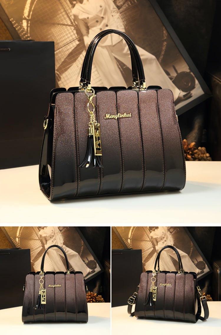 A Stylish And Versatile Shoulder Bag for Middle-Aged Women, Suitable for Various Occasions.