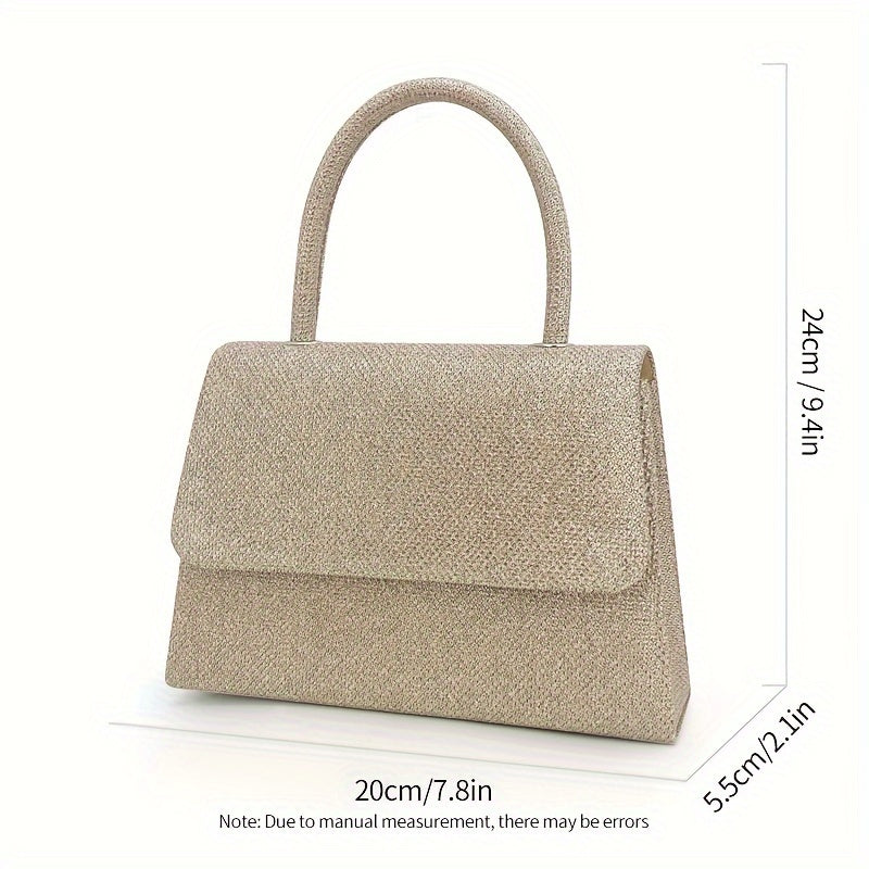 Evening Bag, Glitter Clutch Purse For Women, Sparkly Handbag For Wedding party